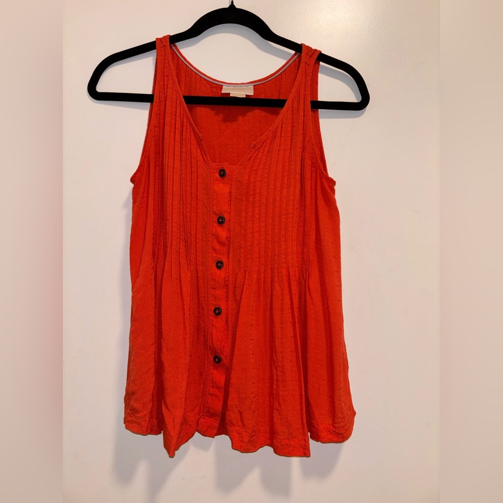 Anthropologie Maeve Saona Teal Swing Sleeveless